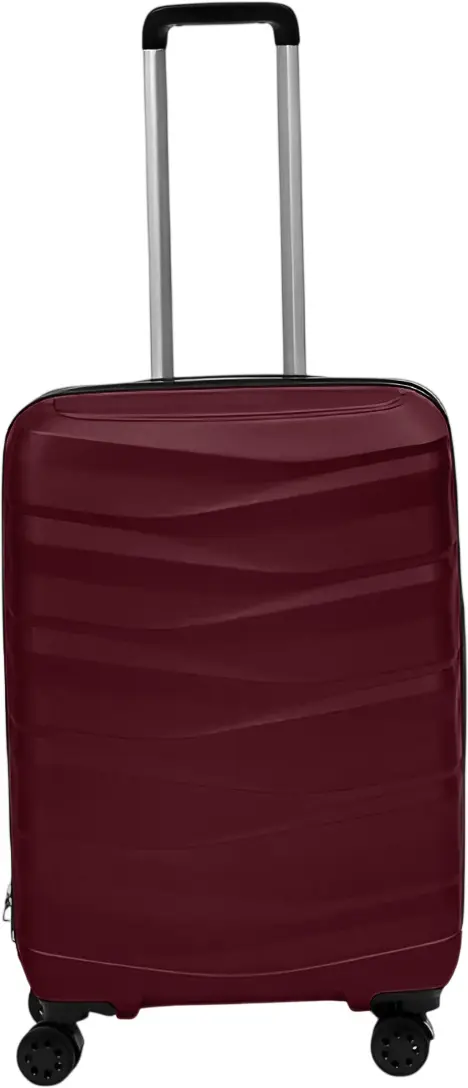 Valiza Ground Azurro M (Burgundy) - 2