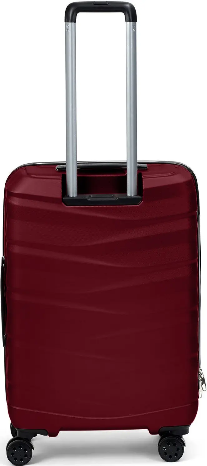 Valiza Ground Azurro M (Burgundy) - 3
