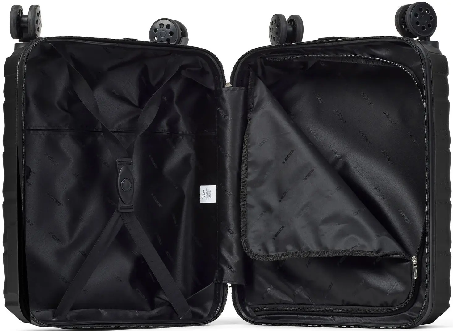 Valiza Ground Azurro S (Black) - 2