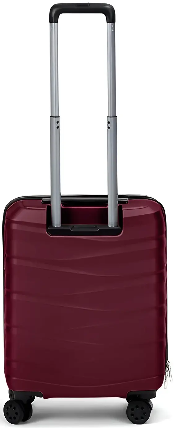 Valiza Ground Azurro S (Burgundy) - 2