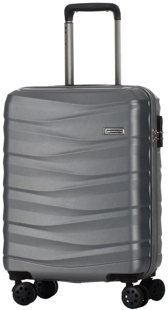 Чемодан Ground Vague S (Dark Gray)