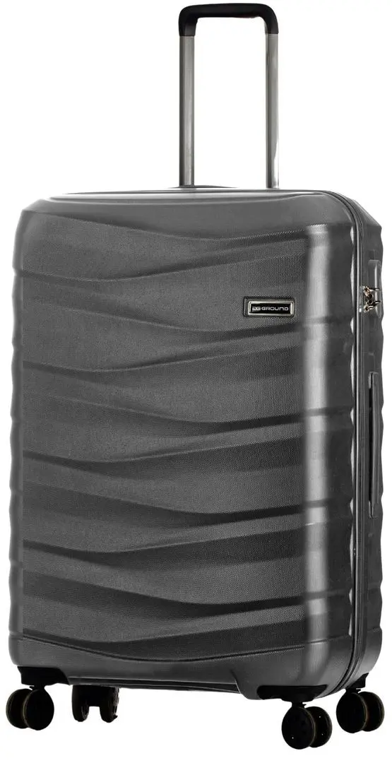 Чемодан Ground Vague L (Dark Gray)