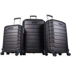 Набор чемоданов Ground Jasmin L/M/S (Dark Gray)