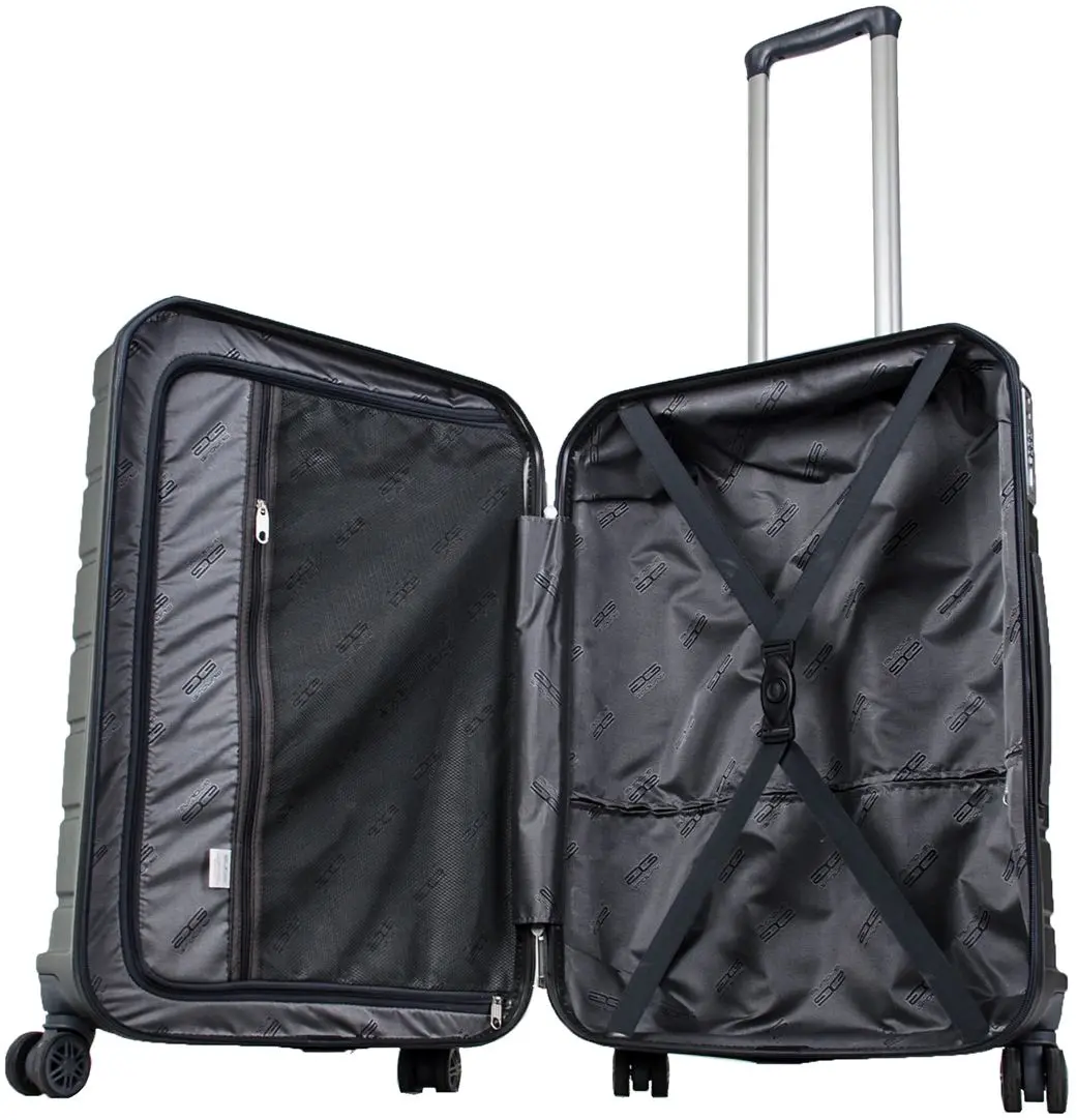 Set valize Ground Jasmin L/M/S (Dark Gray) - 6