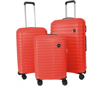 Set valize Ground Vanille L/M/S (Red)