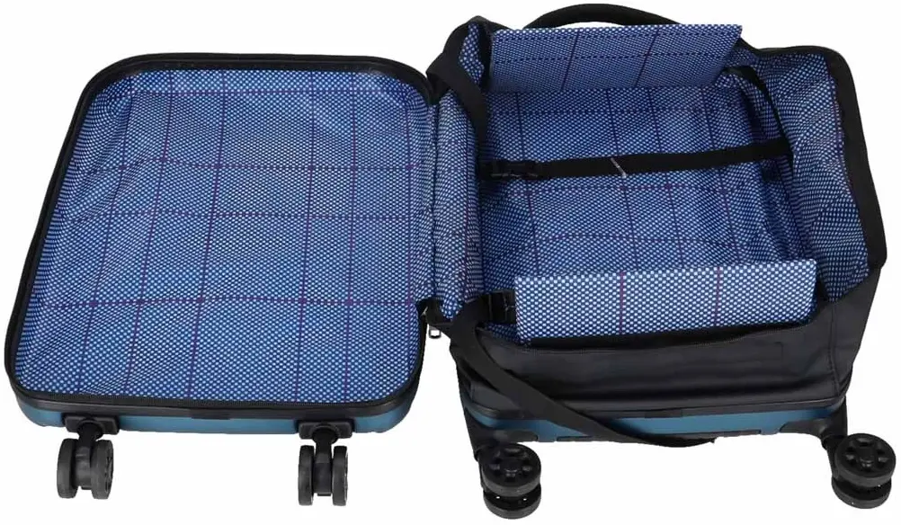 Чемодан Ikonka KX2785 (Blue) - 9