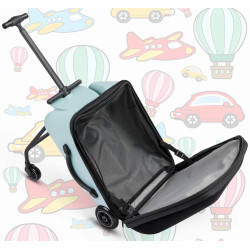 Чемодан Micro Ride On Luggage Eazy (Frosty Blue) Thumb