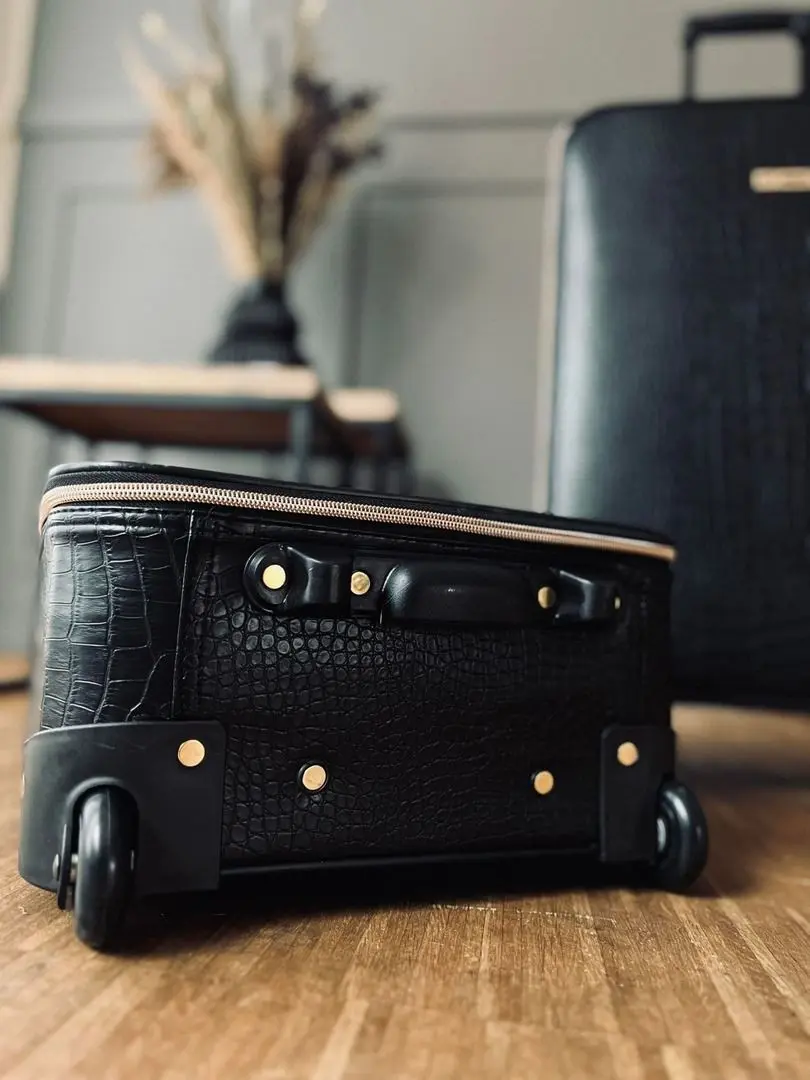 Valiza ProWorld Croco (Black) - 3