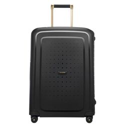 Valiza Samsonite S'Cure DLX Spinner 69 (Black/Gold)