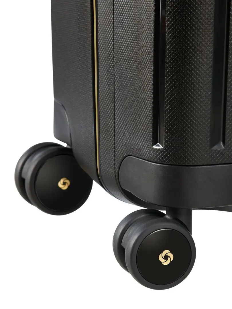 Valiza Samsonite S'Cure DLX Spinner 69 (Black/Gold) - 7
