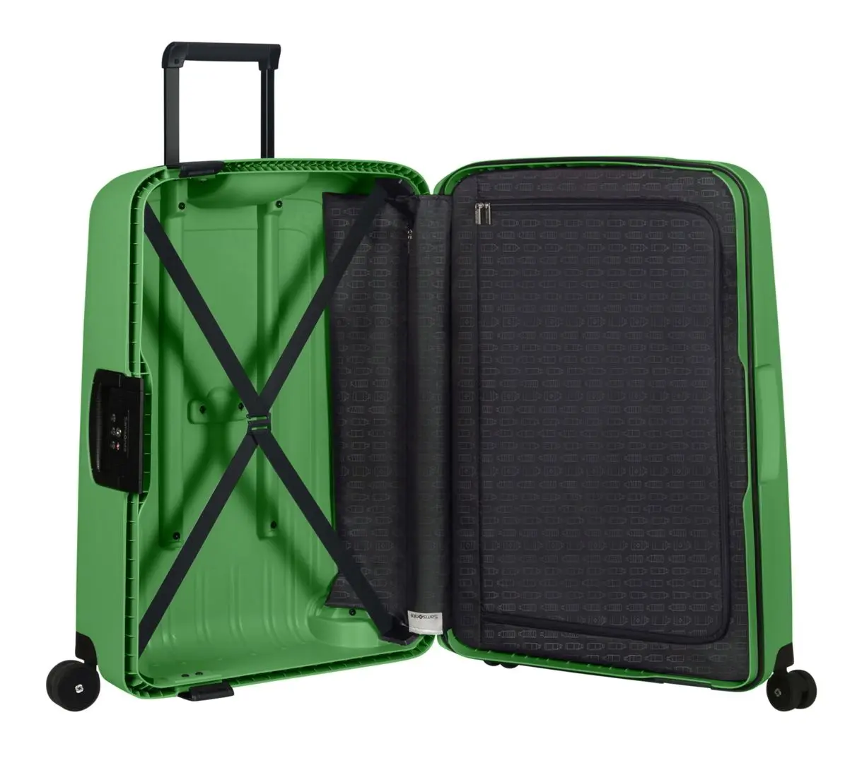 Valiza Samsonite S'Cure Spinner 69 (Green/Black) - 2