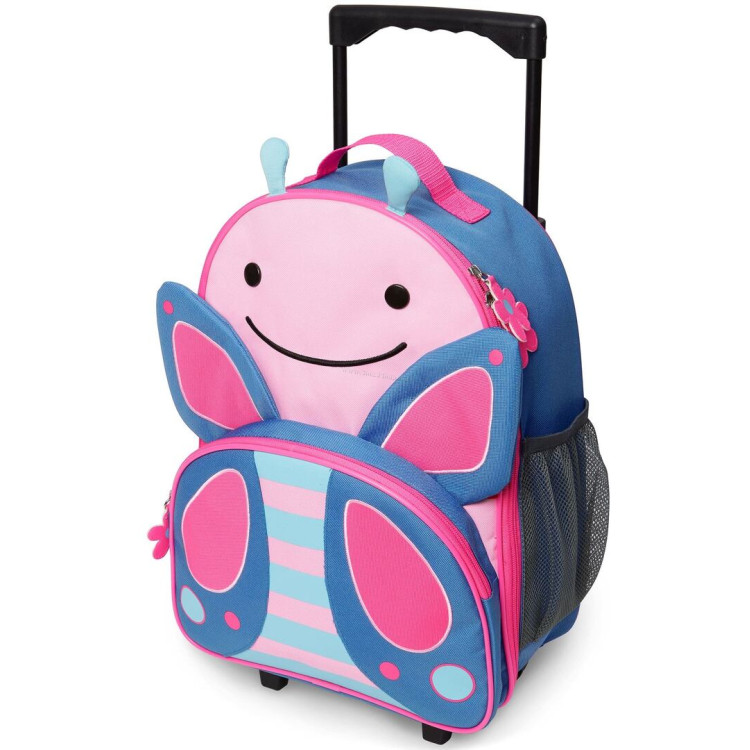 Valiza pentru copii Skip Hop Zoo Pug 212306 (Blue/Pink)