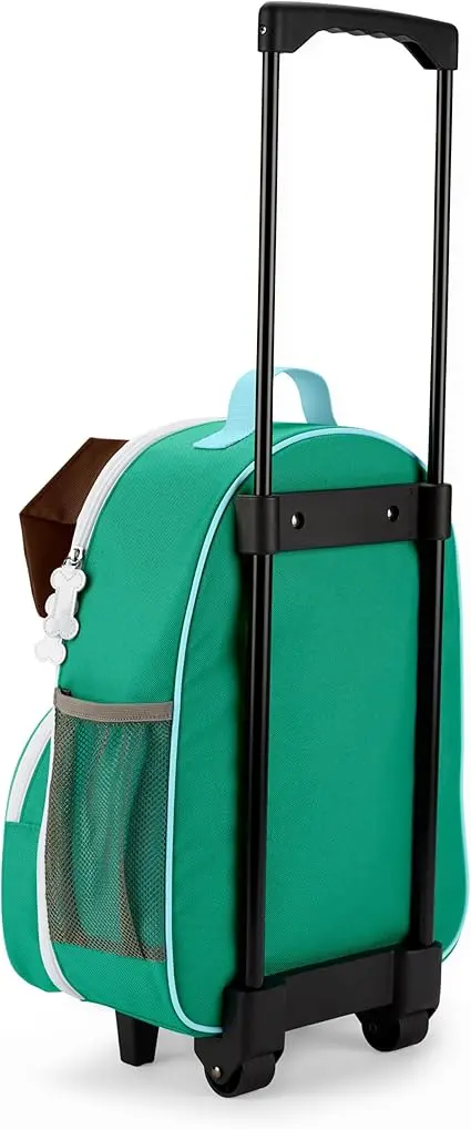 Valiza pentru copii Skip Hop Zoo Pug 9R161410 (Green/Brown)