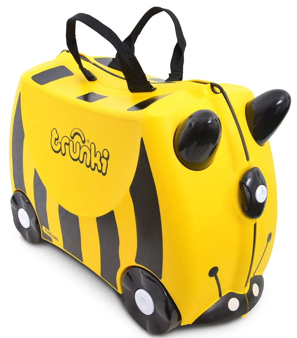 Valiza pentru copii Trunki Bernard Bee TRU-B044 (Yellow/Black)