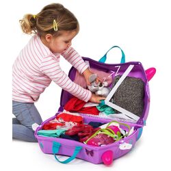 Valiza pentru copii Trunki Cassie the Cat TRU-0322 (Purple) Thumb