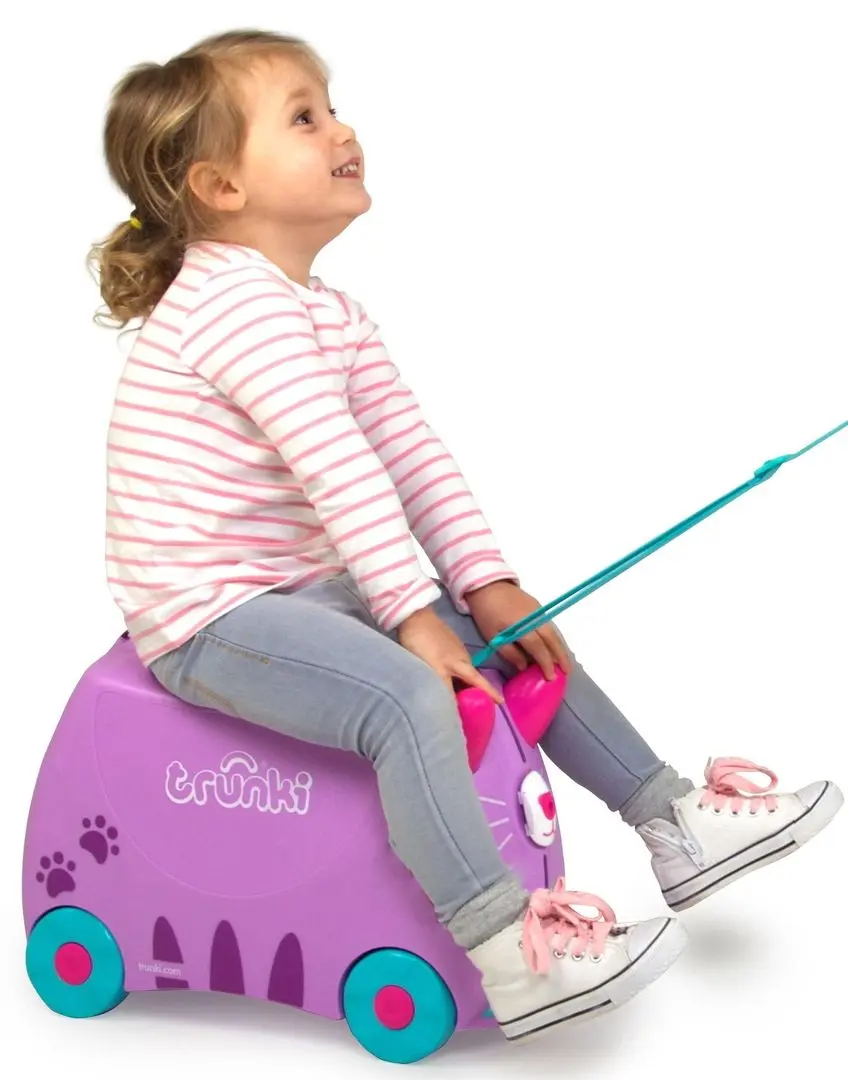 Valiza pentru copii Trunki Cassie the Cat TRU-0322 (Purple) - 5