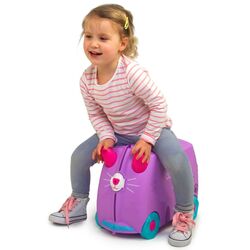 Valiza pentru copii Trunki Cassie the Cat TRU-0322 (Purple) Thumb