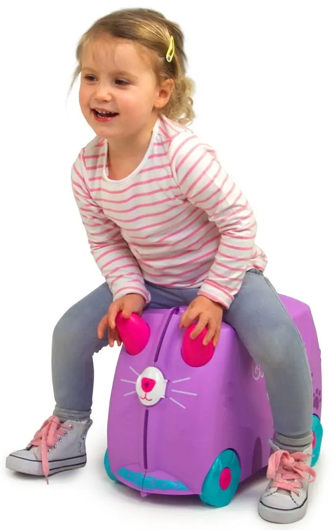 Valiza pentru copii Trunki Cassie the Cat TRU-0322 (Purple) - 6