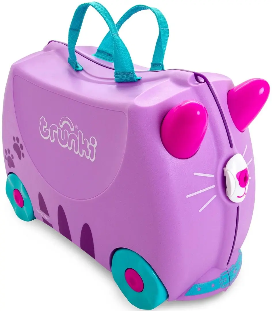 Valiza pentru copii Trunki Cassie the Cat TRU-0322 (Purple)