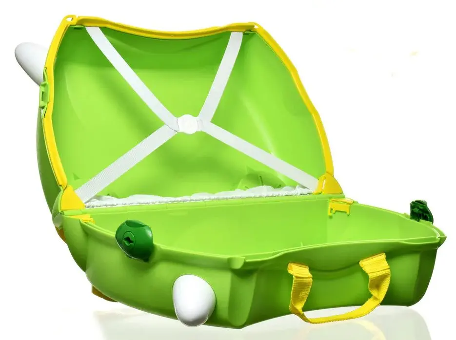 Valiza pentru copii Trunki Dinozaur Dudley TRU-0352 (Green) - 3
