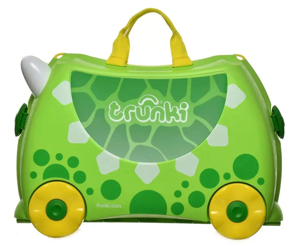 Valiza pentru copii Trunki Dinozaur Dudley TRU-0352 (Green)