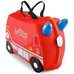 Valiza pentru copii Trunki Frank FireTruck TRU-0254 (Red)