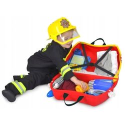 Valiza pentru copii Trunki Frank FireTruck TRU-0254 (Red) Thumb