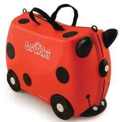 Valiza pentru copii Trunki Harley Ladybug TRU-L092 (Red/Black)
