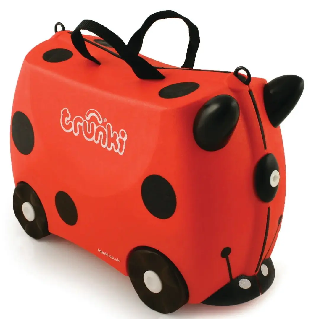 Valiza pentru copii Trunki Harley Ladybug TRU-L092 (Red/Black)