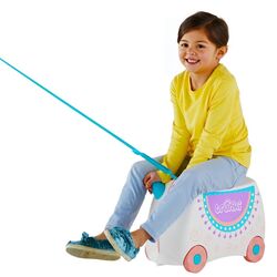 Valiza pentru copii Trunki Lama Lola Tru-0356 (Beige/Blue) Thumb