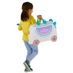 Valiza pentru copii Trunki Lama Lola Tru-0356 (Beige/Blue) Thumb