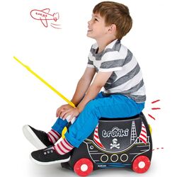 Valiza pentru copii Trunki Pedro the Pirate Ship TRU-0312 (Black) Thumb