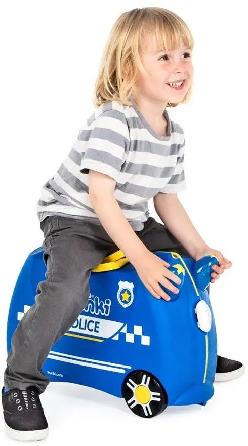 Детский чемодан Trunki Percy Police Car TRU-0323 (Blue) - 4