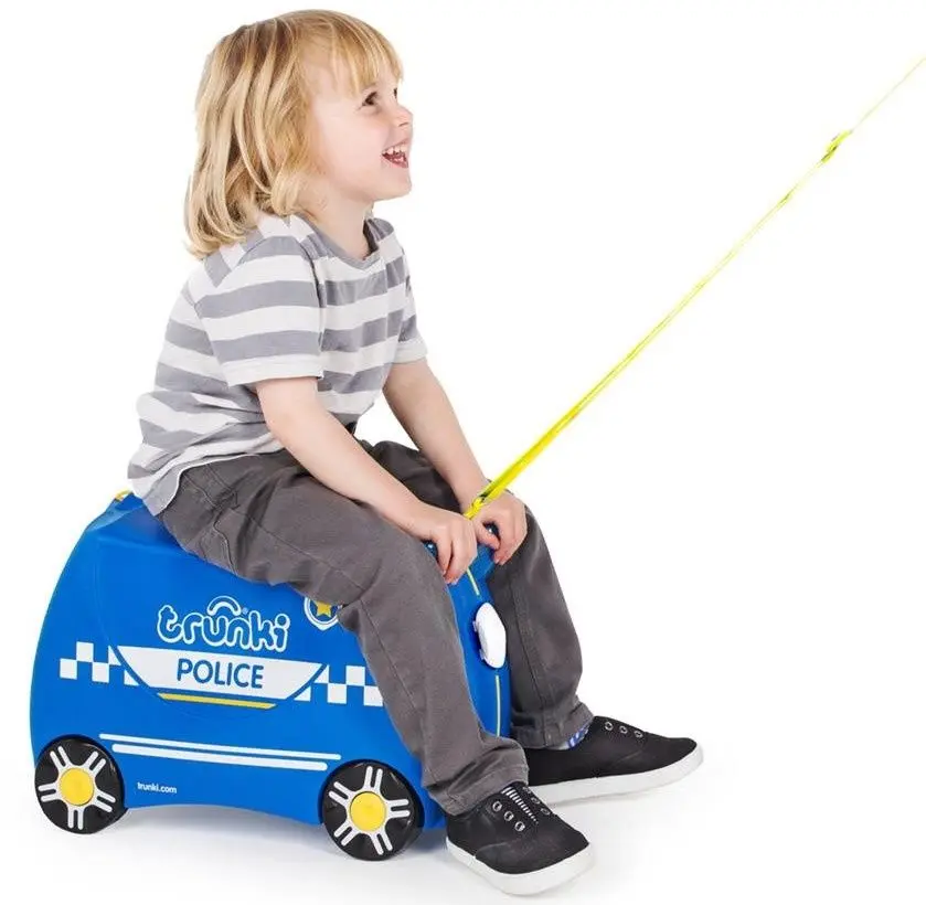 Детский чемодан Trunki Percy Police Car TRU-0323 (Blue) - 6