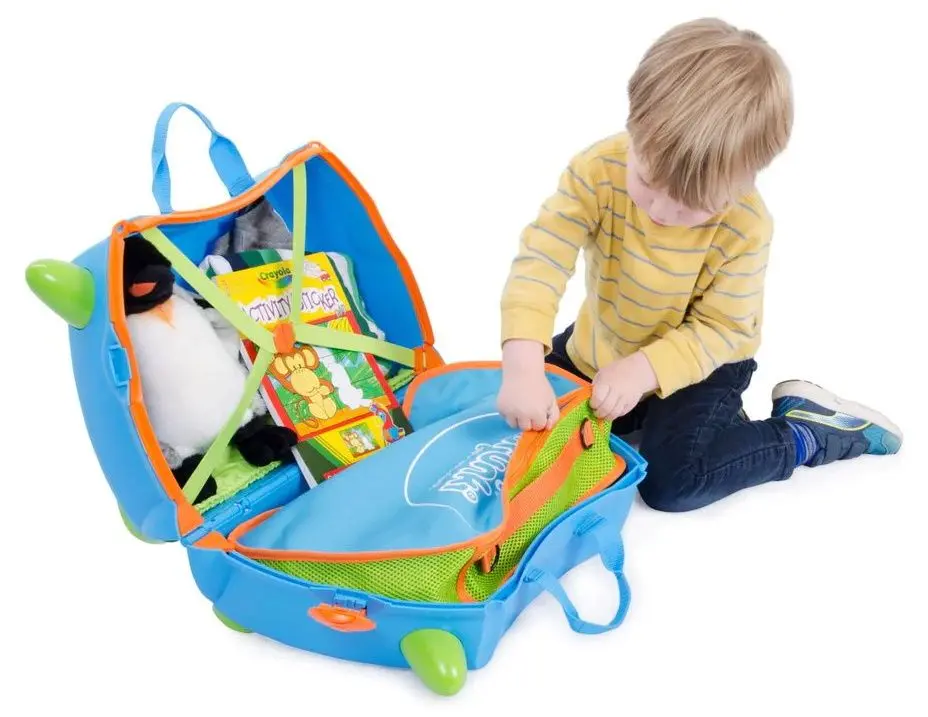Valiza pentru copii Trunki Terrance TRU-B054 (Blue) - 4