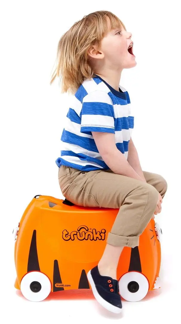 Valiza pentru copii Trunki Tipu the Tiger TRU-T085 (Orange) - 5