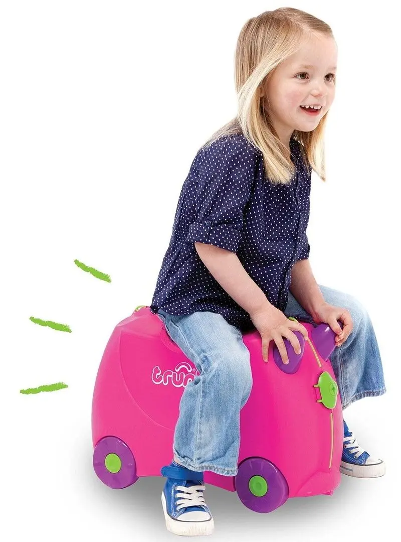 Valiza pentru copii Trunki Trixi TRU-B061 (Pink) - 3