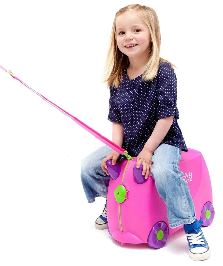 Valiza pentru copii Trunki Trixi TRU-B061 (Pink) - 5