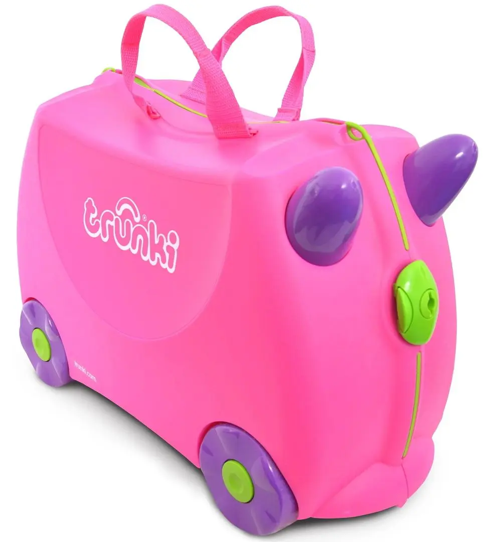 Valiza pentru copii Trunki Trixi TRU-B061 (Pink)