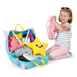 Valiza pentru copii Trunki Unicorn Una TRU-0287 (Blue/Yellow) Thumb