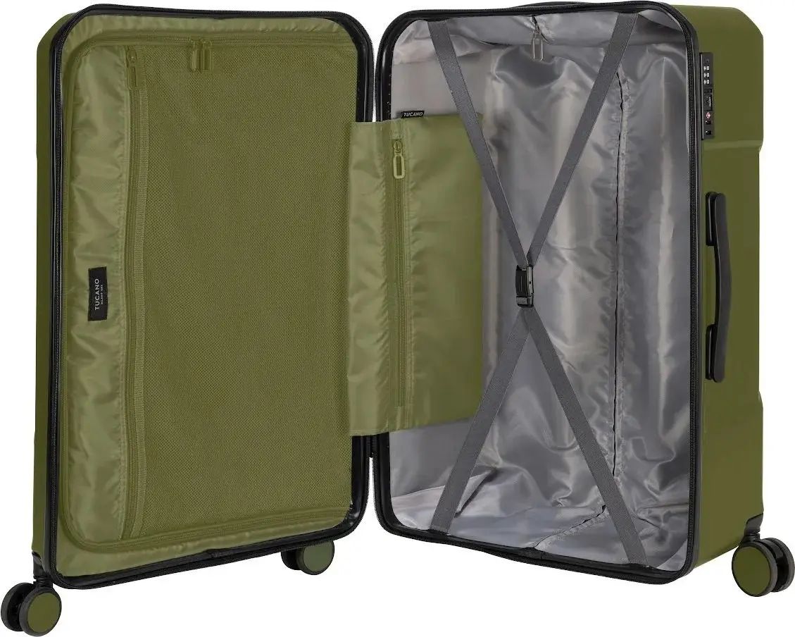 Valiza Tucano Iron Rigid M 72L (Military Green)