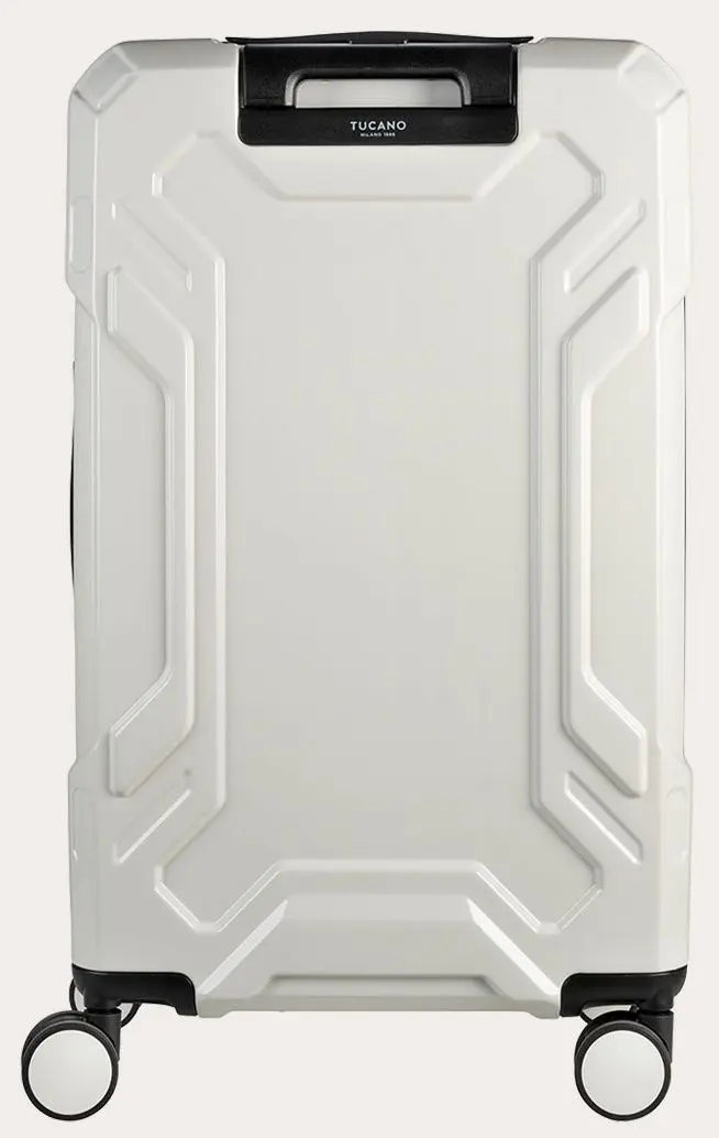 Valiza Tucano Iron Rigid M 72L (White)