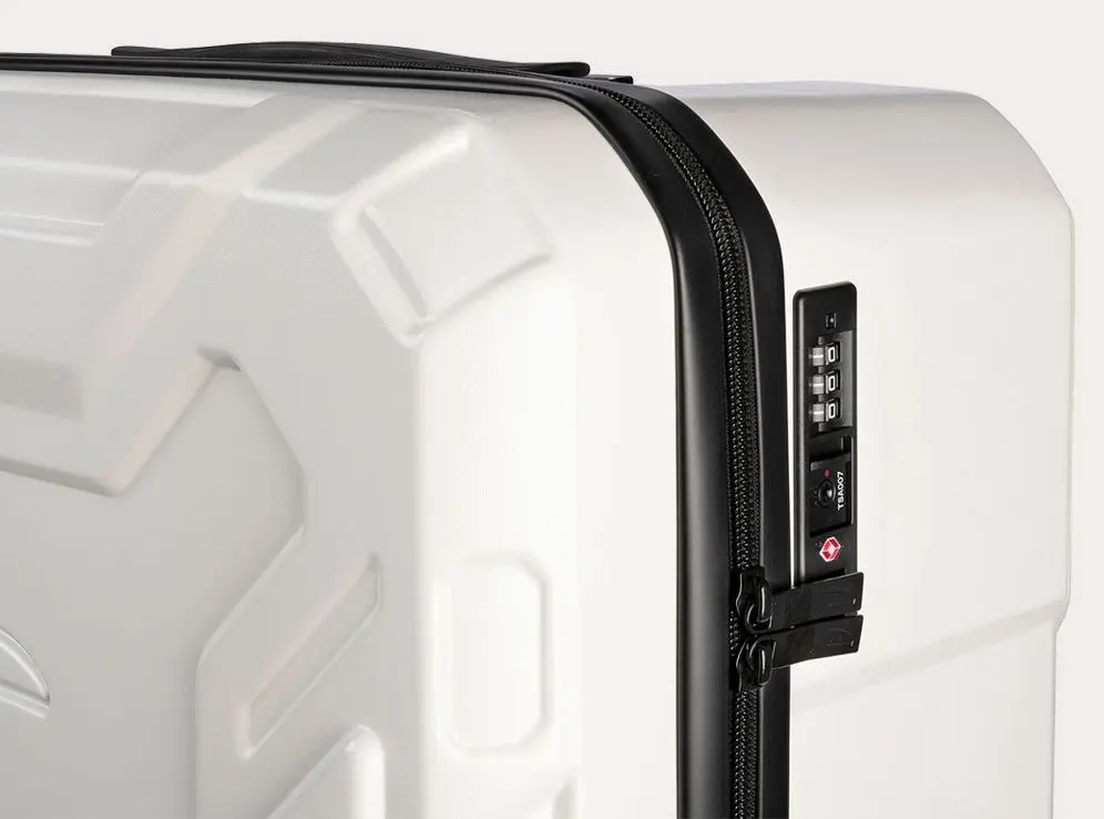 Valiza Tucano Iron Rigid M 72L (White)