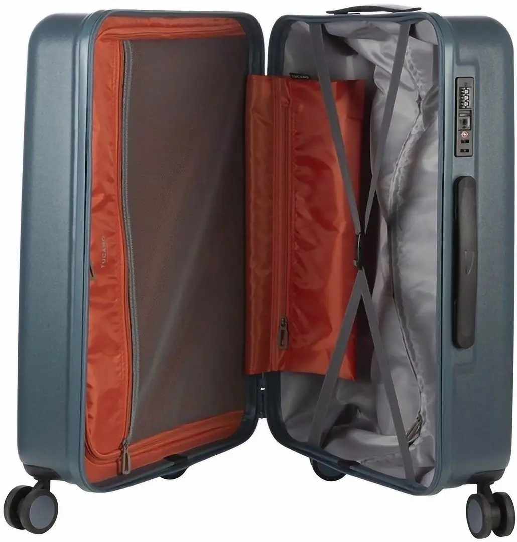 Чемодан Tucano Ted Rigid M 62L (Blue)
