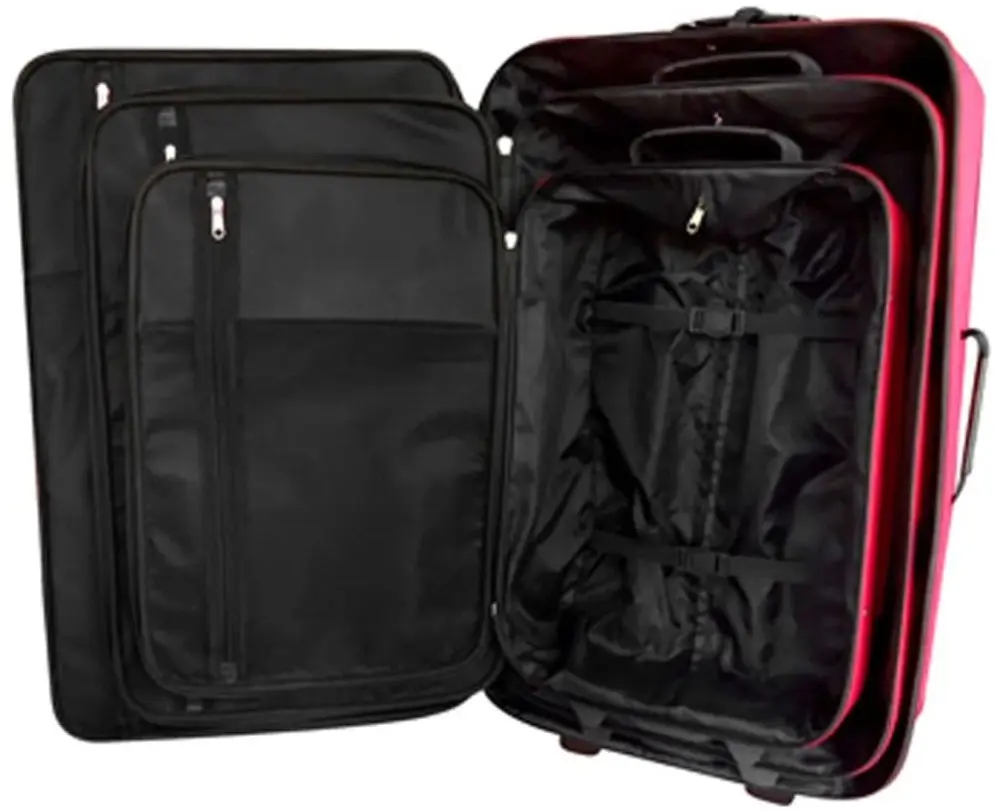 Set valize VidaXL 90155 5pcs (Red)