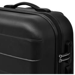 Набор чемоданов VidaXL 91141 S/M/L (Black) Thumb