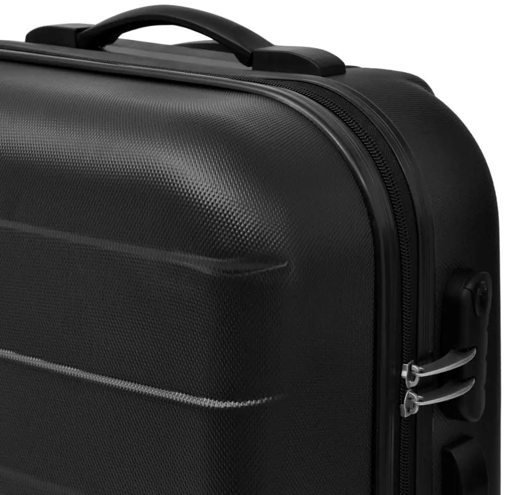 Набор чемоданов VidaXL 91141 S/M/L (Black)