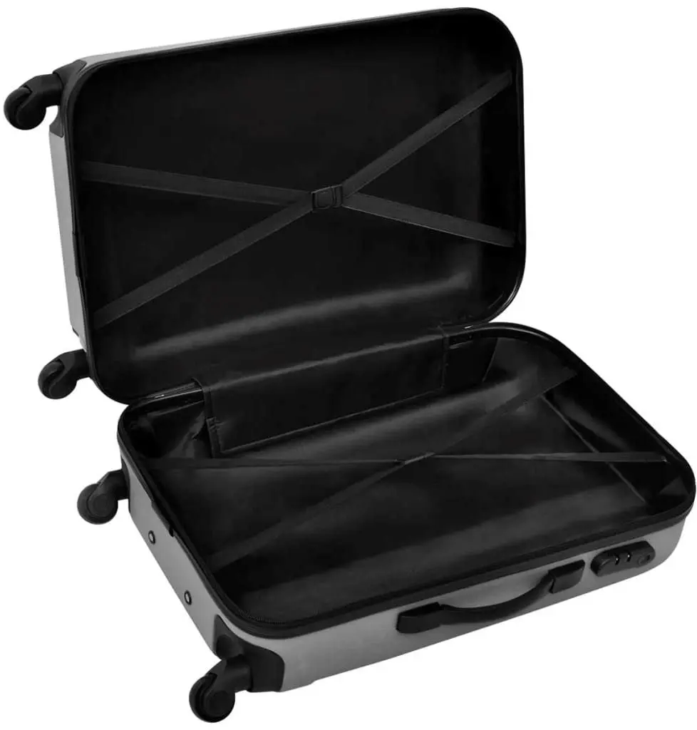 Set valize VidaXL 91142 S/M/L (Gray)