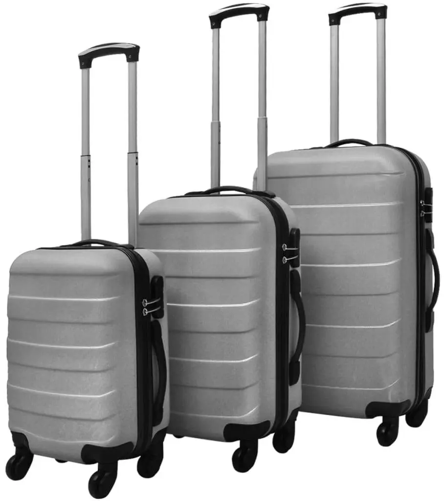 Set valize VidaXL 91142 S/M/L (Gray)