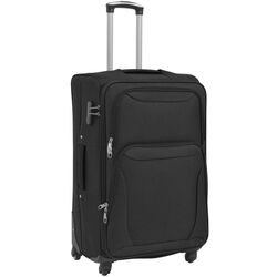 Набор чемоданов VidaXL 91315 S/M/L (Black) Thumb